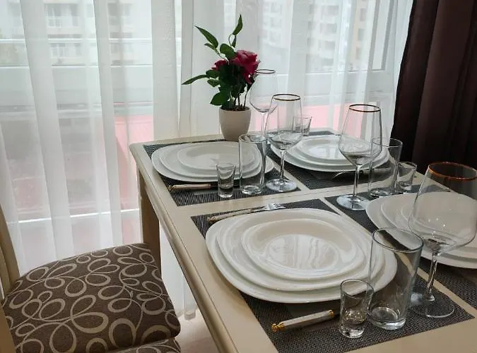 דירה Afrodita , 4 Floor, Pool View